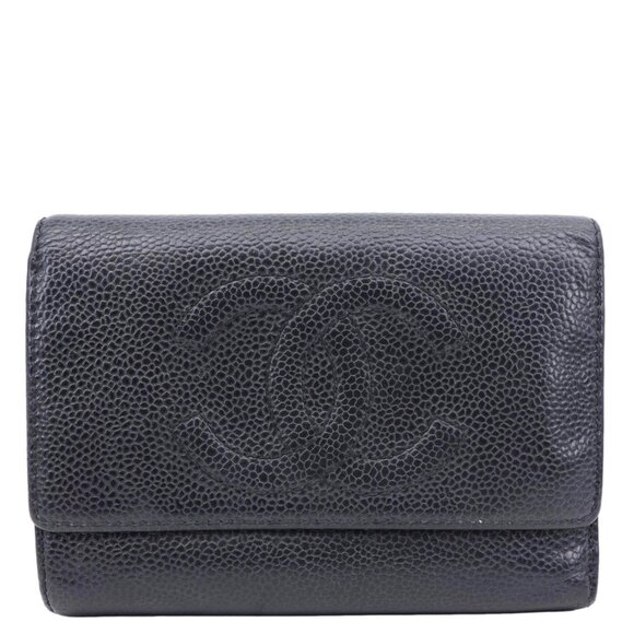 Chanel  Timeless CC Caviar Leather Wallet Black - Picture 1 of 11